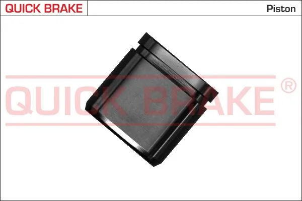 Piston, brake caliper